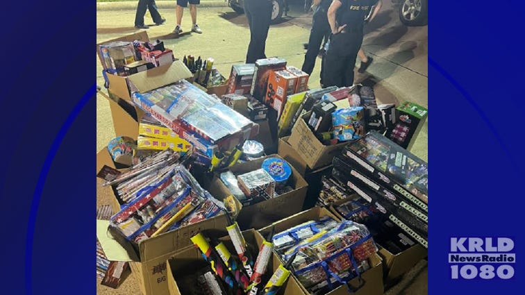 Dallas fireworks-related grass fires over the holiday weekend were down 80 from last year