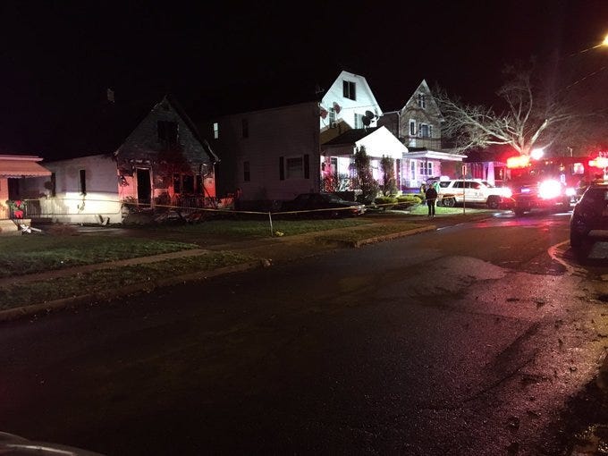 Fire on Ridge Park Avenue in Cheektowaga