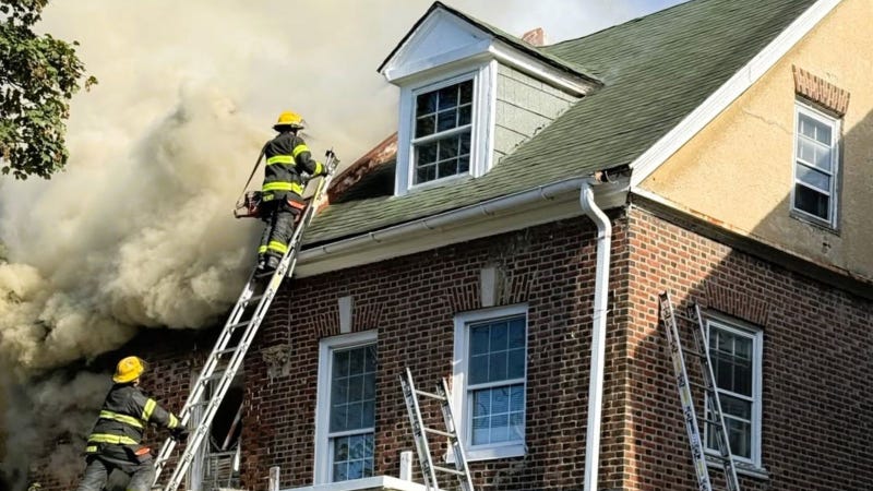 Fire in East Germantown