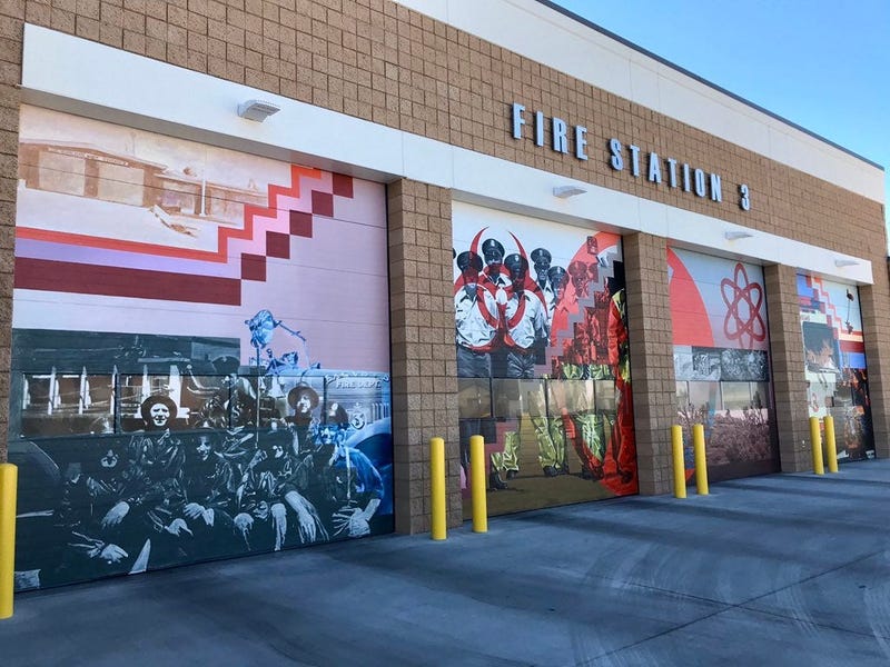 Picture Of Las Vegas' New Fire Station 3