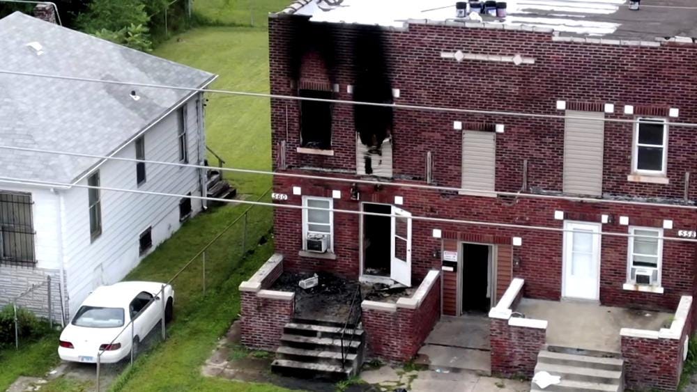 East St. Louis mother charged after all 5 of her children died in apartment fire