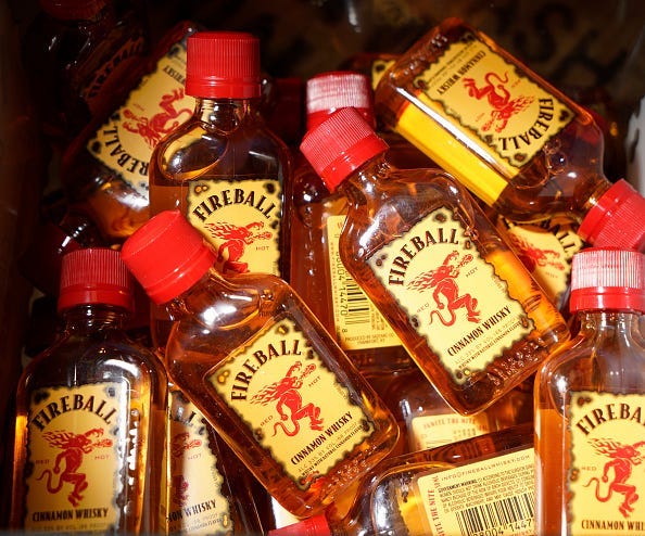 Fireball, Holiday Nog, Egg Nog, Whisky, Non-alcoholic, Seasonal, Walmart