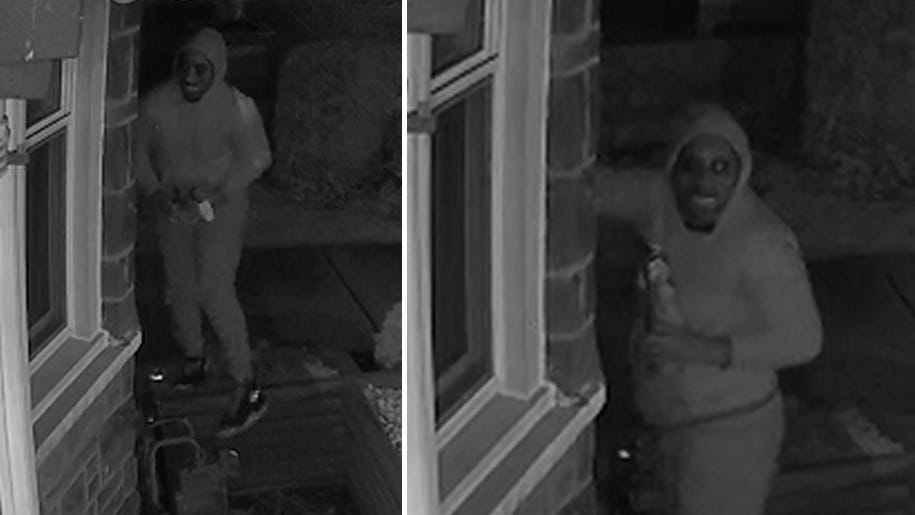Police seek smiling suspect who tried to firebomb home on Halloween night [VIDEO]