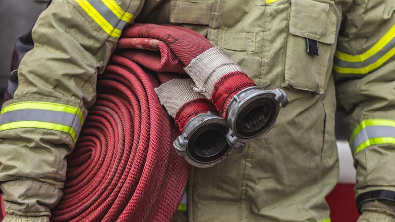 Firefighter - stock photo