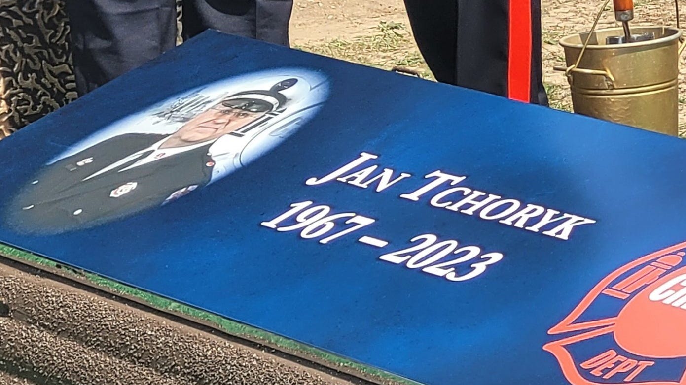 Funeral held for CFD Lt. Jan Tchoryk: 'His life was all about service'