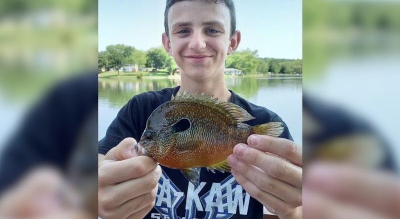 RJ Audrain IV with new record fish