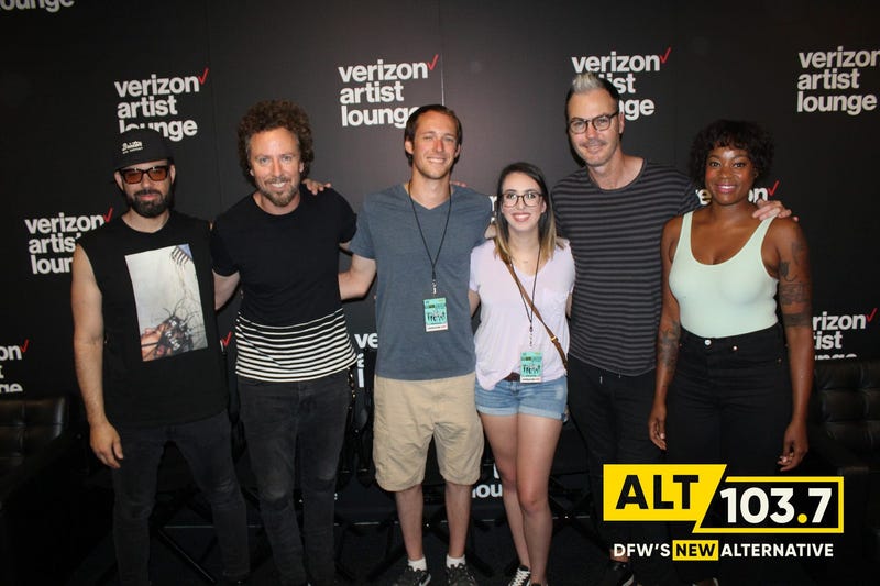 Fitz And The Tantrums Meet & Greet At The Verizon Artist Lounge