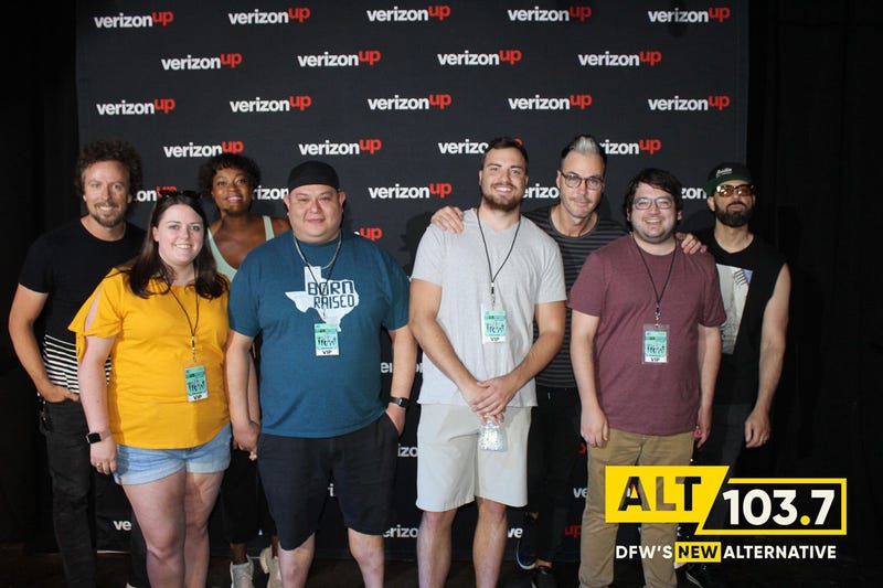 Fitz And The Tantrums Meet & Greet At The Verizon Artist Lounge
