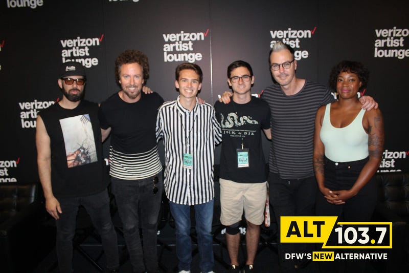 Fitz And The Tantrums Meet & Greet At The Verizon Artist Lounge