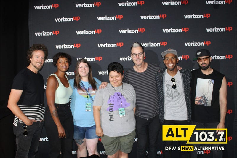 Fitz And The Tantrums Meet & Greet At The Verizon Artist Lounge