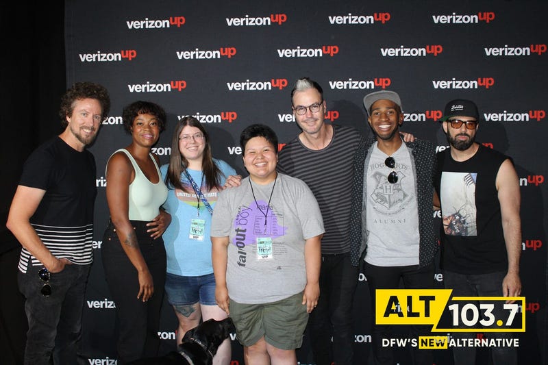 Fitz And The Tantrums Meet & Greet At The Verizon Artist Lounge