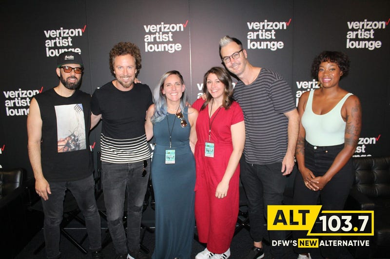 Fitz And The Tantrums Meet & Greet At The Verizon Artist Lounge