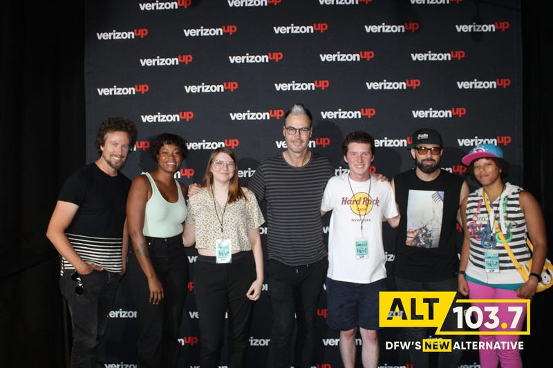 Fitz And The Tantrums Meet & Greet At The Verizon Artist Lounge