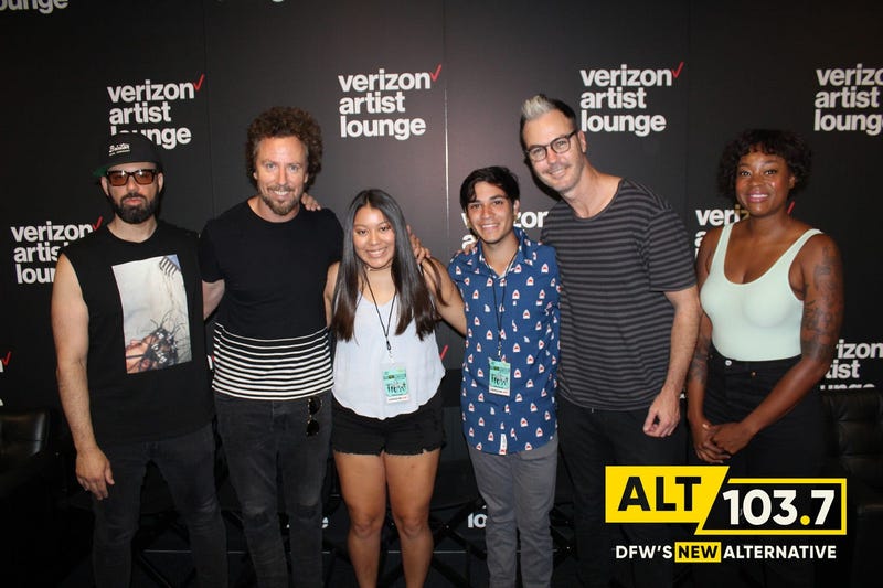 Fitz And The Tantrums Meet & Greet At The Verizon Artist Lounge