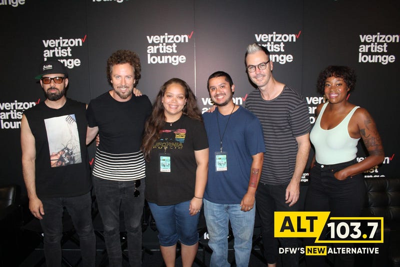 Fitz And The Tantrums Meet & Greet At The Verizon Artist Lounge