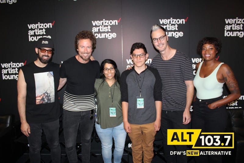 Fitz And The Tantrums Meet & Greet At The Verizon Artist Lounge