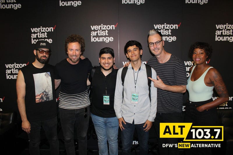 Fitz And The Tantrums Meet & Greet At The Verizon Artist Lounge