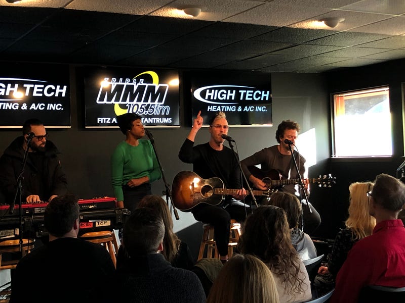 Fitz & The Tantrums in Studio M, 2019