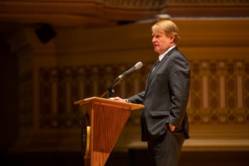 Allegheny County Executive Rich Fitzgerald speaks during is inauguration January 2, 2020
