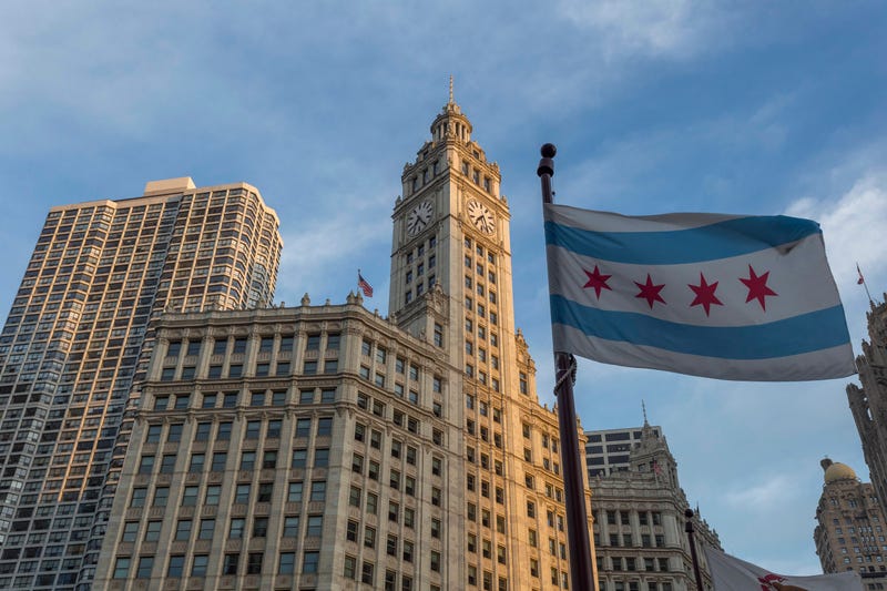 Chicago City Flag