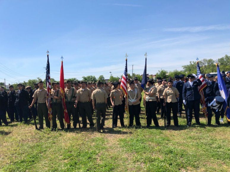 On this Flag Day, the city of Chicago carried on a 13-year tradition, burning American Flags that have become worn out. 
