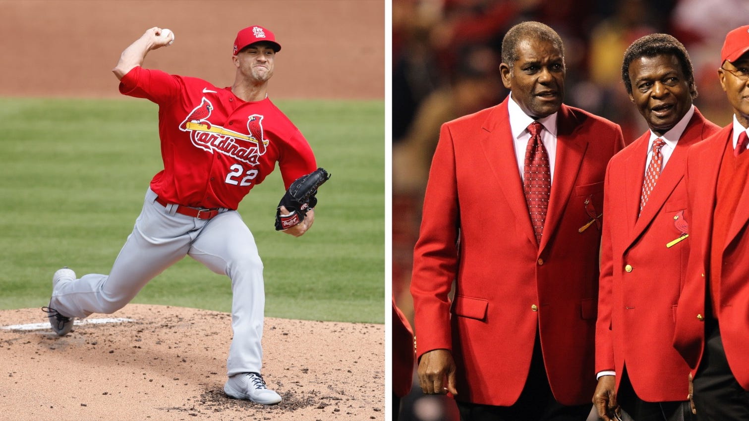 'RIP Lou, Bob': Cardinals pitcher shows off new cleats honoring Lou Brock, Bob Gibson