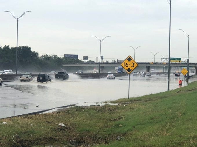 Flooding on Hwy 183
