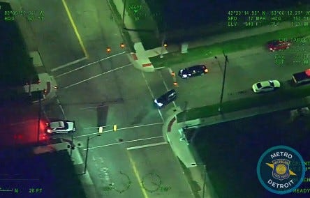 Trooper 3 helps track suspect in Detroit