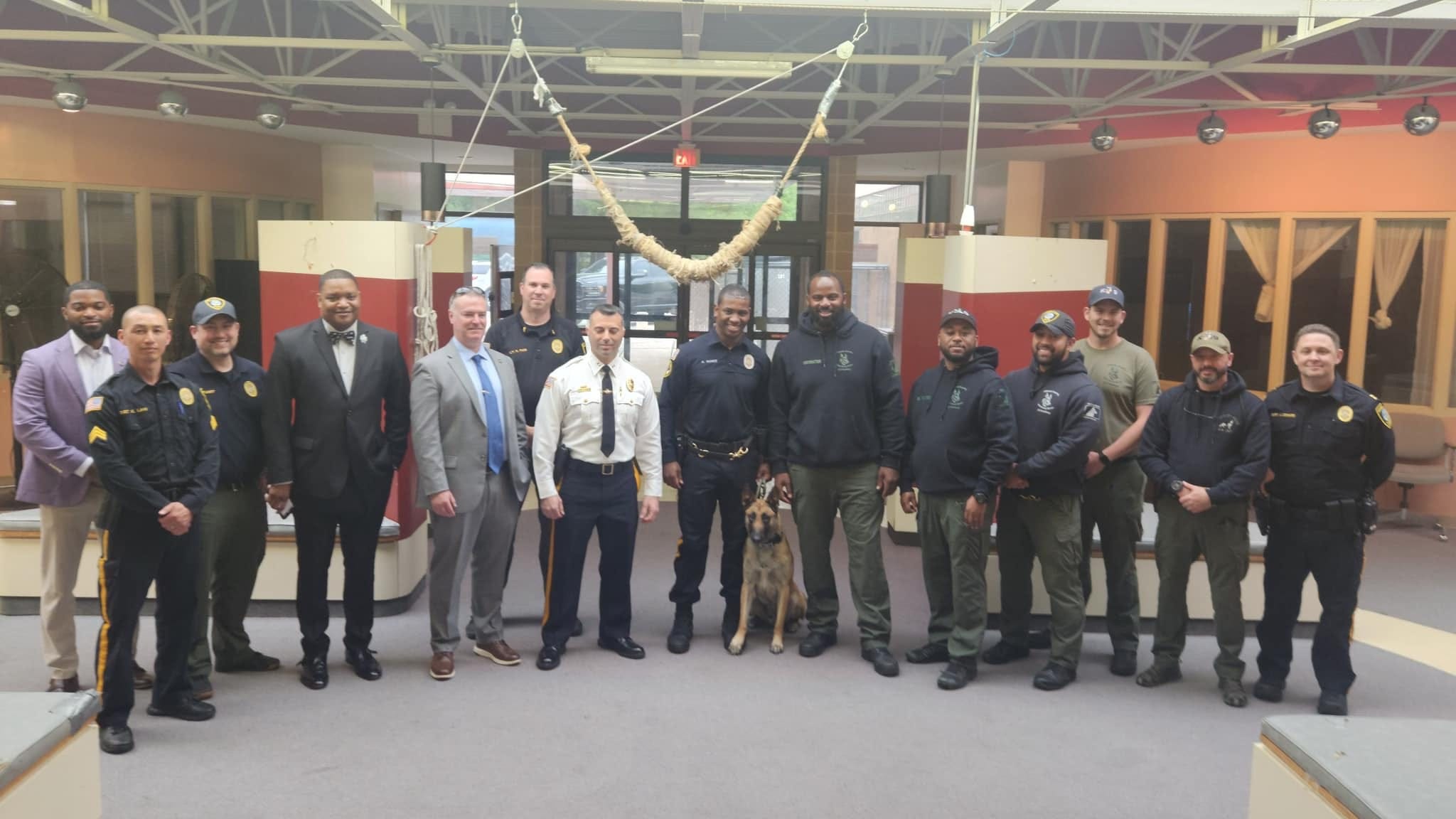 Fletcher Cox sponsors Atlantic City Police Department’s newest K-9, Narco