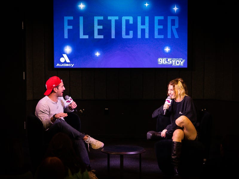 FLETCHER's Visit at 96.5 TDY