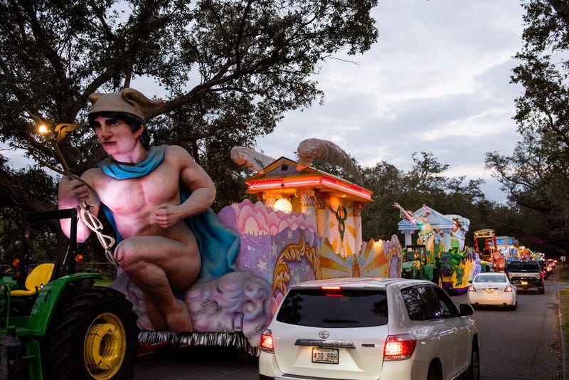 Floats in the Oaks