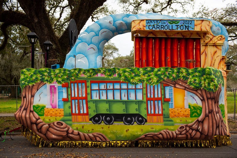 Floats in the Oaks
