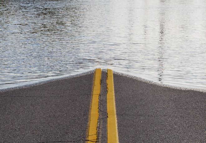 Fire hydrant floods Ross Avenue in Dallas