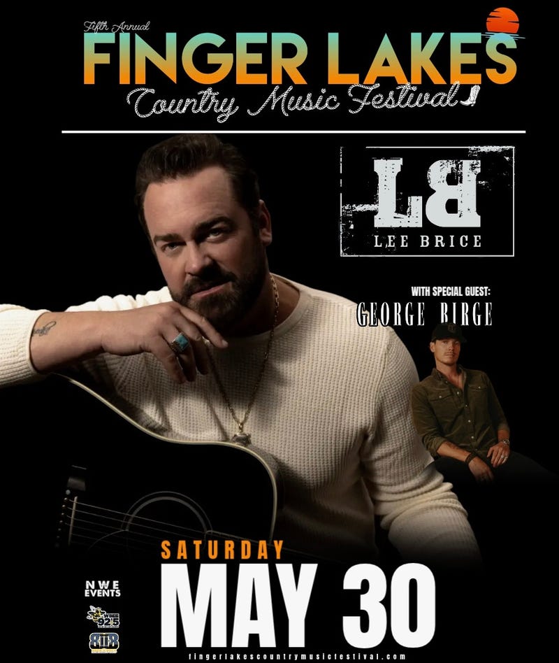 George Birge at Finger Lakes Country Music Festival