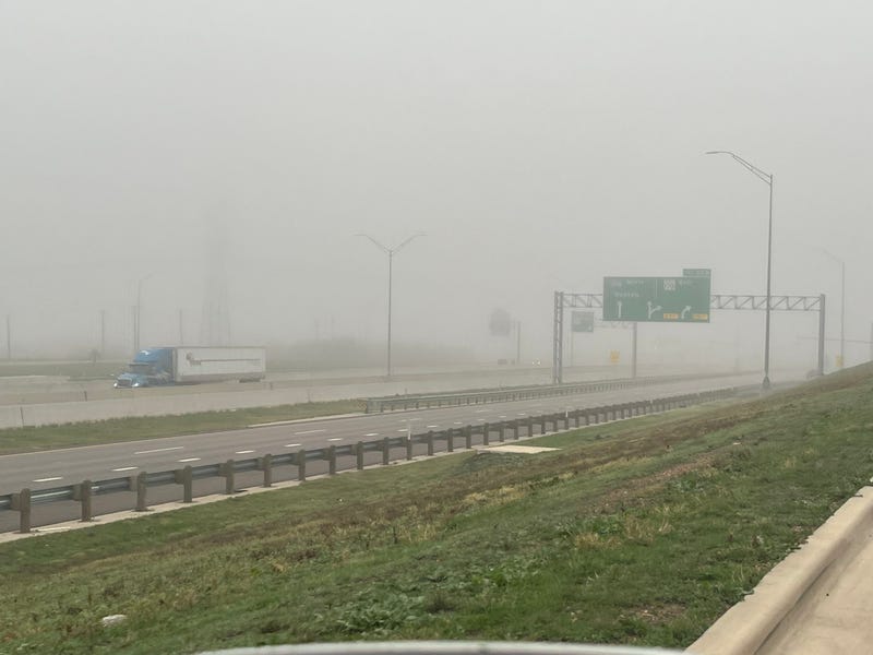 foggy road
