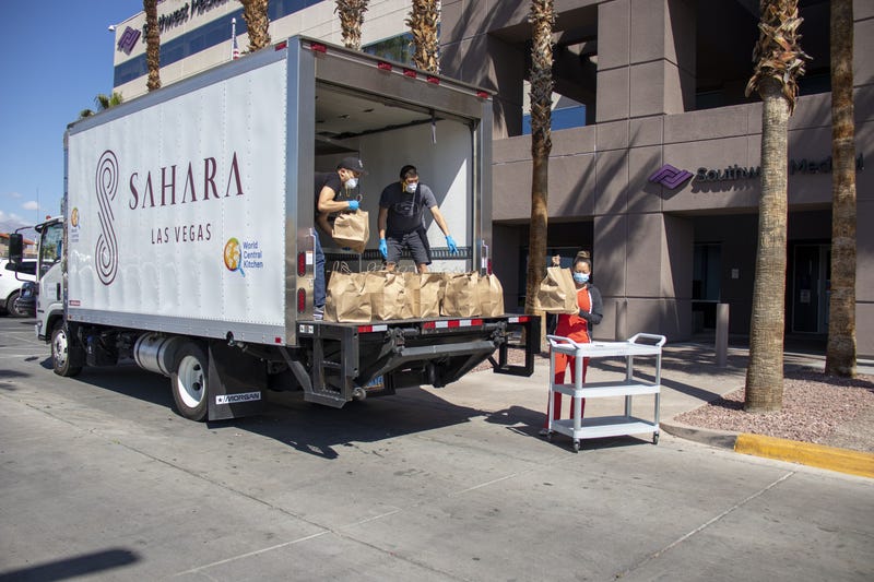 Sahara and World Kitchen bringing food to health care workers