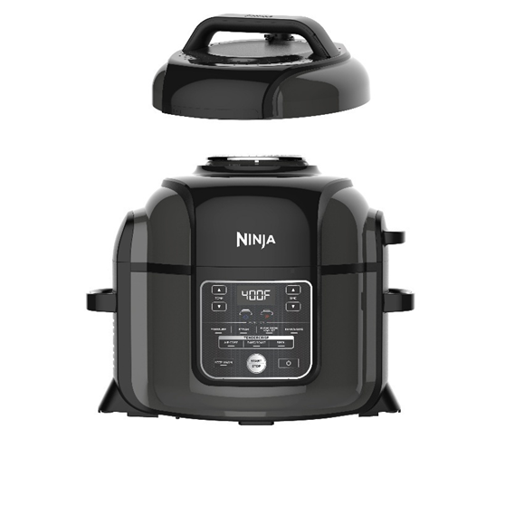 This photo provided. by U.S. Consumer Product Safety Commission shows the Ninja-branded “Foodi OP300 Series Multi-Function Pressure Cooker that is being recalled in the U.S. and Canada, Thursday, May 1, 2025