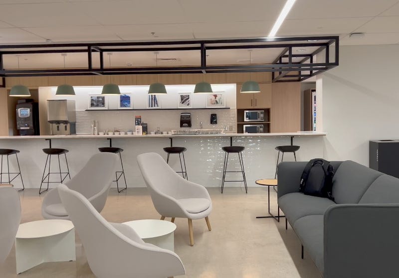 dining room at Ford's Dearborn campus
