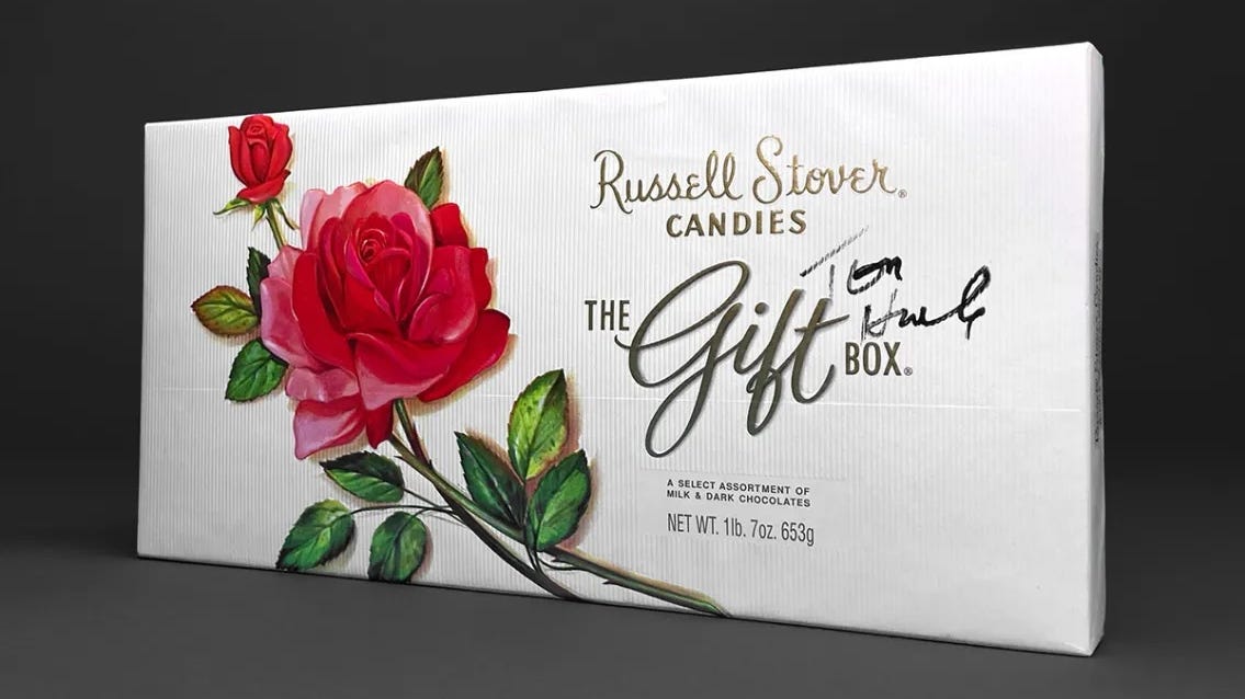 Forrest Gump's box of chocolates sells for $25K