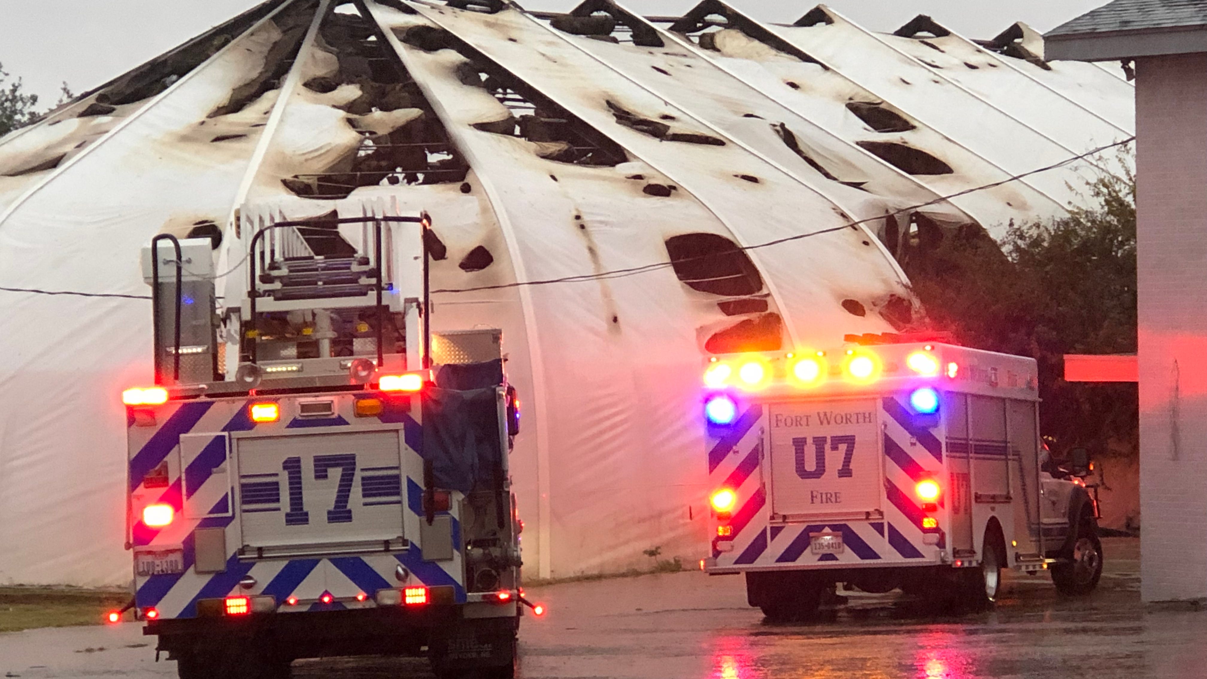 Storms lead to increase in fire calls in Fort Worth