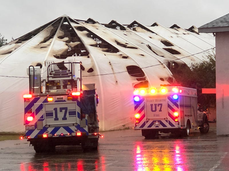 Storms lead to increase in fire calls in Fort Worth