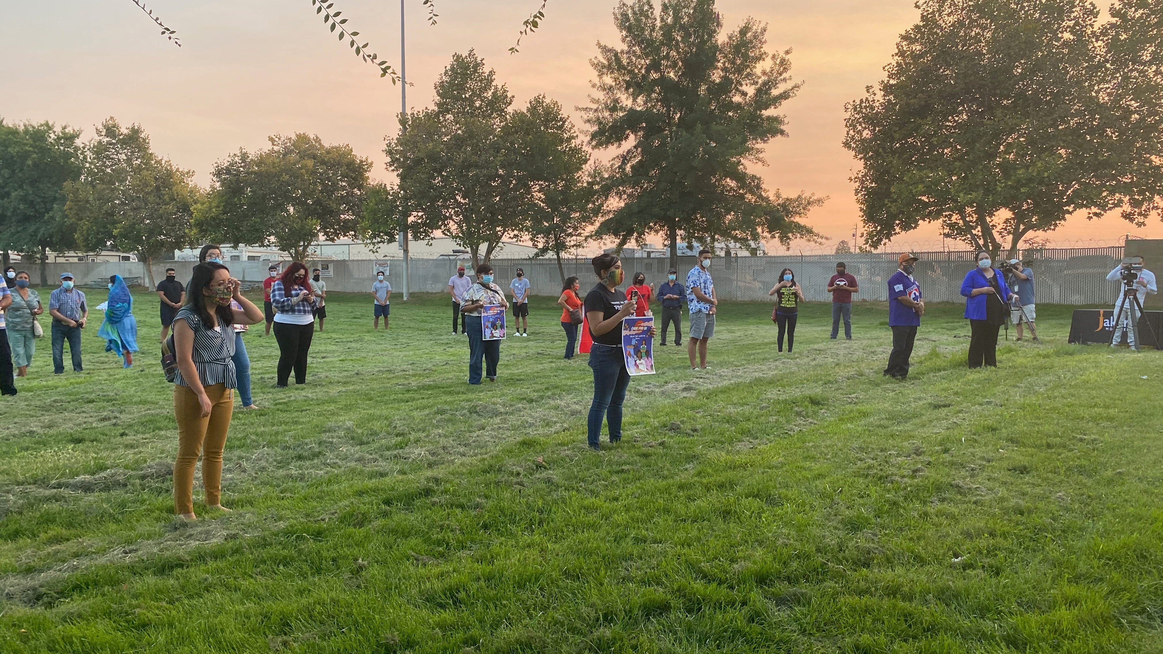 Vigil Held After Foster Farms COVID-19 Outbreak Kills 8