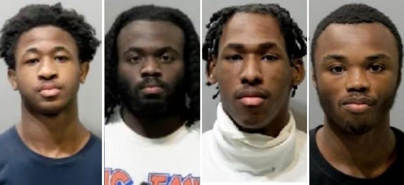 Tahkari Turner, Nasir Garrett, Robert Turner, Jr. and Hershel Lanier Marion
