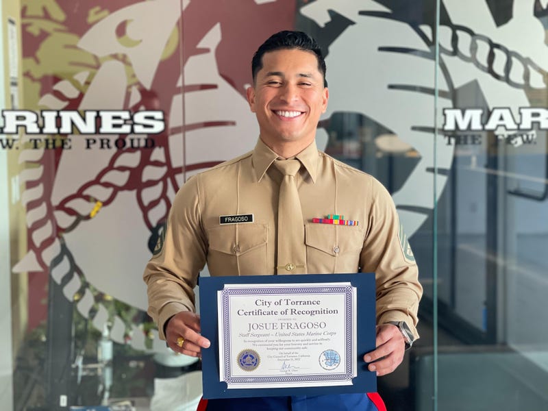Marine Corps SSgt. Immanuel Johnson.