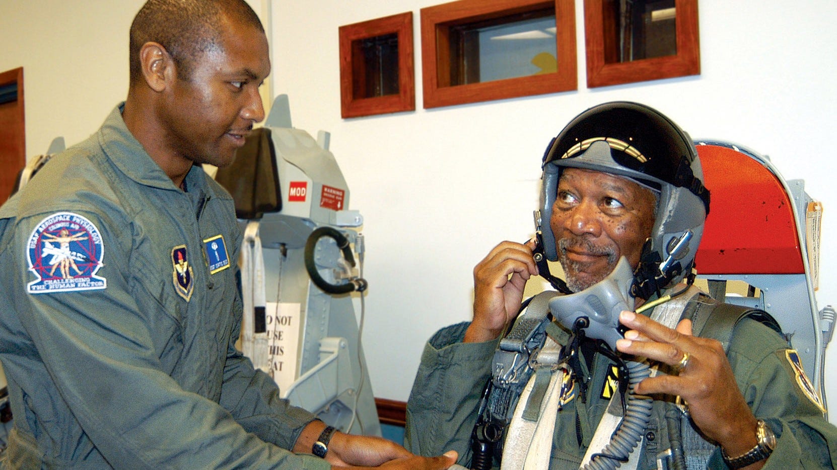 Actor Morgan Freeman was an Air Force radar repairman
