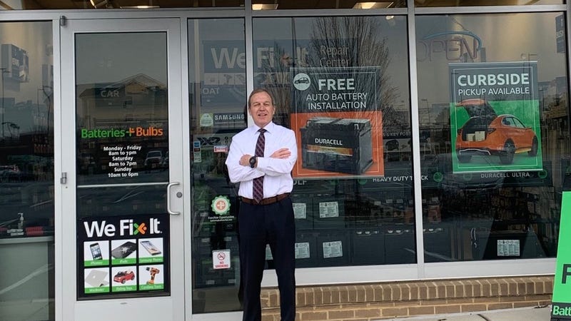 Navy JAG veteran opens up second Batteries Plus location in Frederick, Maryland.