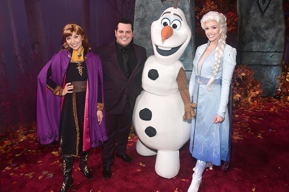 Olaf, Frozen, The Last Dance, Narrate, James Corden 
