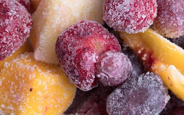 frozen mixed fruit