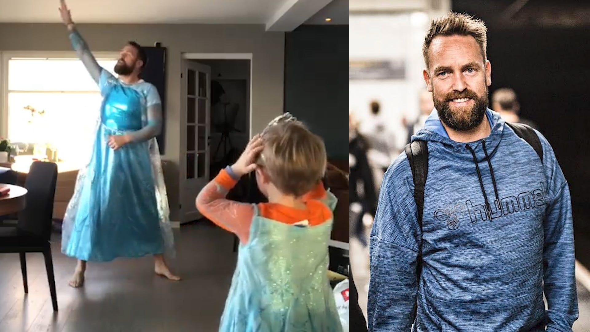 See Dad and 4-Year-Old Son ‘Let It Go’ in Elsa Costumes for ‘Frozen’ Dance
