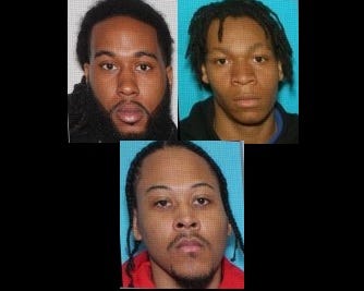 Left: Zamewick D. "Buck" McCray; Right: Devion M. "Rooster" Miles; Bottom: Jermon D. "Crowe" McCray
